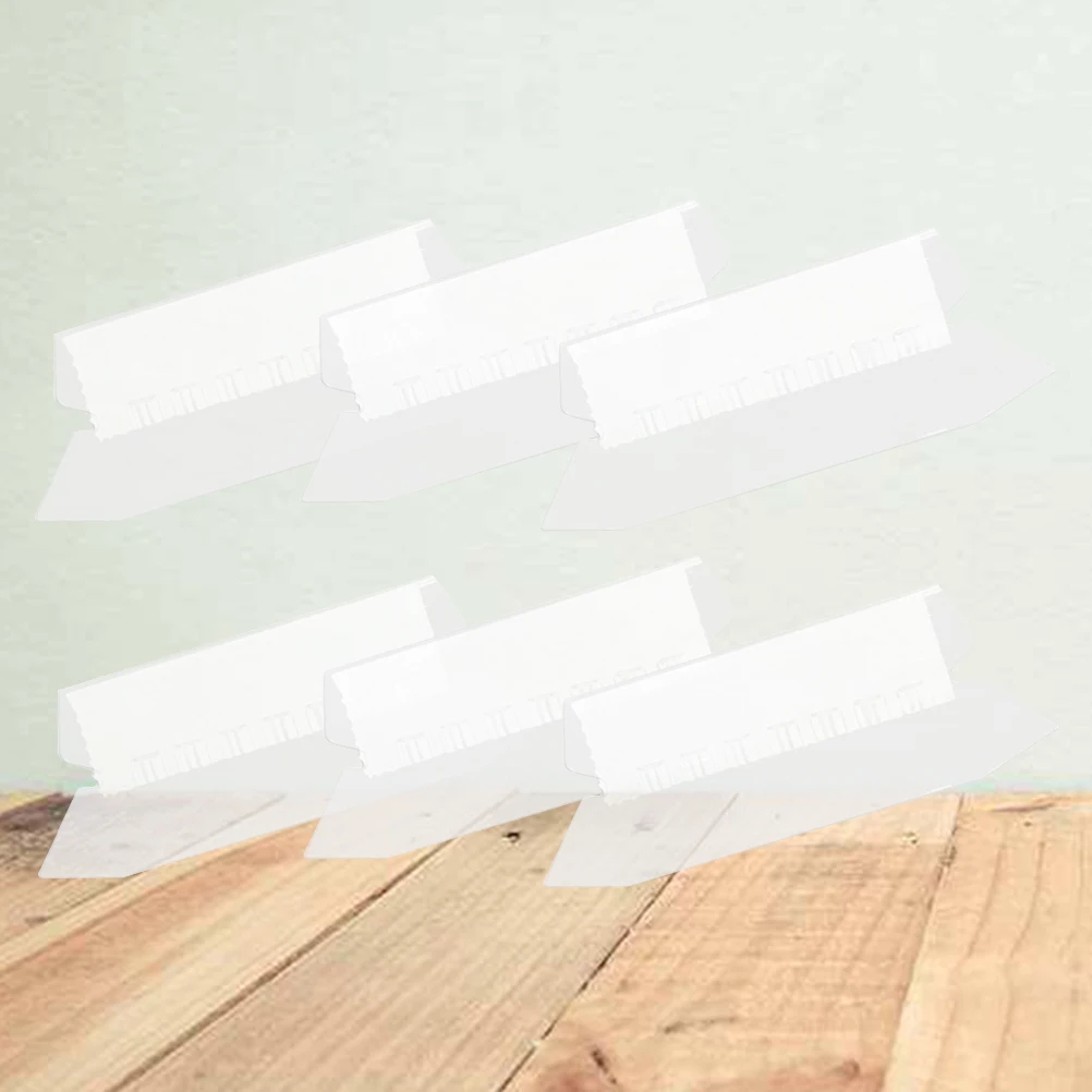 25 Pcs Plastic Hanging Folder Tabs Filing Tabs Reusable Folder Labels Hanging File Organizers