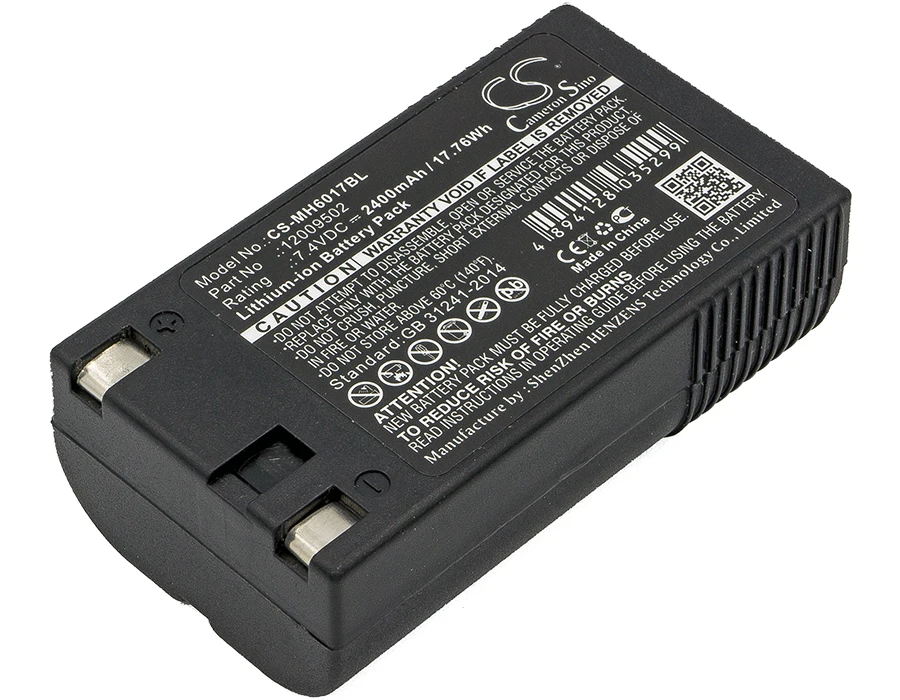Cameron Sino Replacement Battery for Monarch  6017 Handiprint, 6032, 6032 Pathfinder, 6039,, Fits P/N 12009502