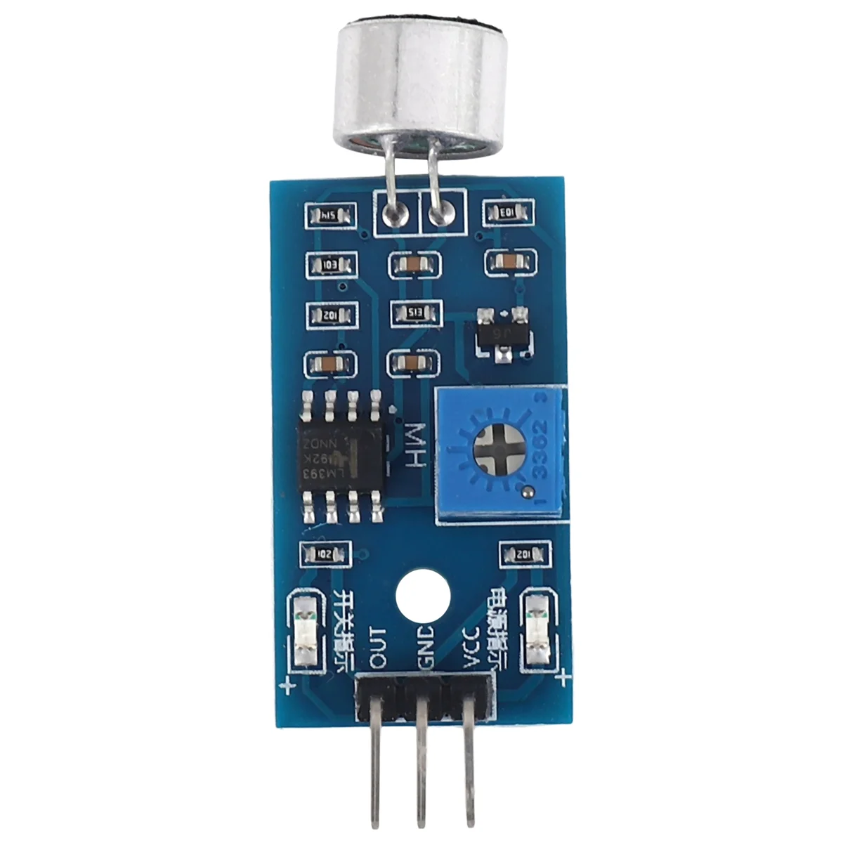 

【A99P】3.3V/3.5V LM393 Microphone Amplifier Sound Sensor MIC Voice Module for Arduino