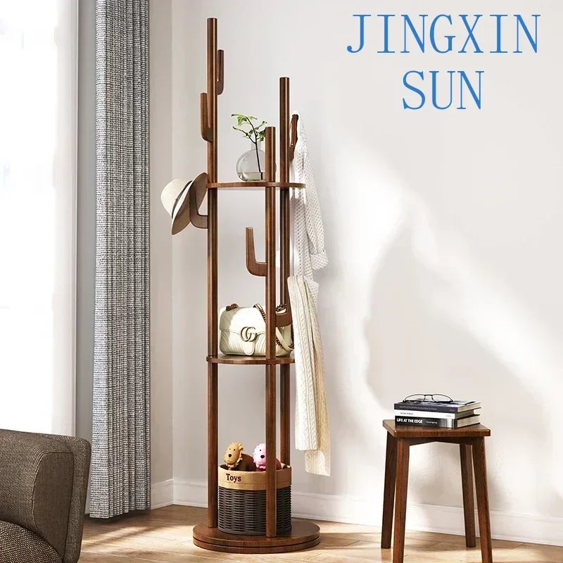 Clothes Hanger Single Hallstand  luxury home decor  Solid Wood Hanger Floor Bedroom Simple