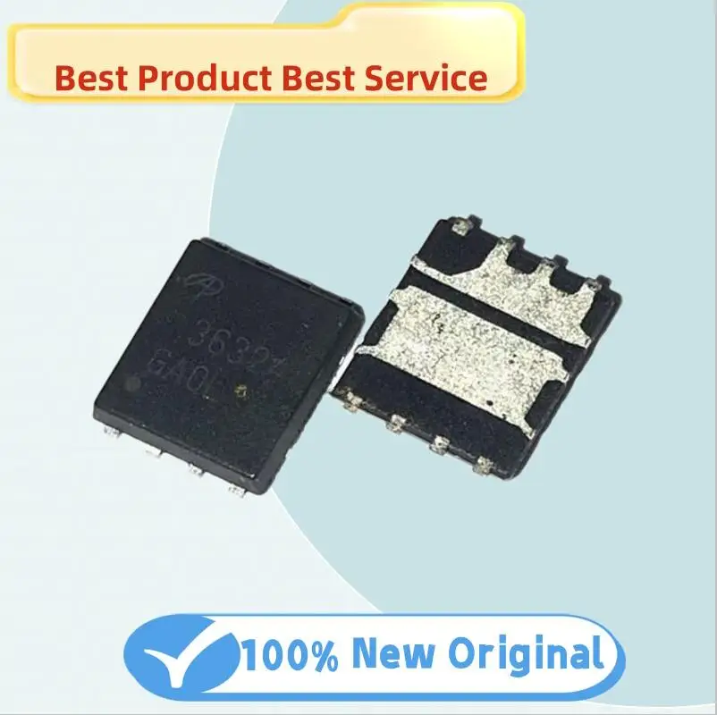 5pcs AONY36324 36324 field-effect MOS transistor 2N channel QFN package