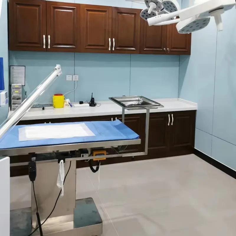 Veterinary Instrument Electric Elevator Table Surgical Animal Operating Table