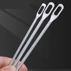 3 Big Eye Sewing Needle Set Stainless Steel Special Blunt End Suitable For Elastic Waistband Hat Rope Tool Accessories