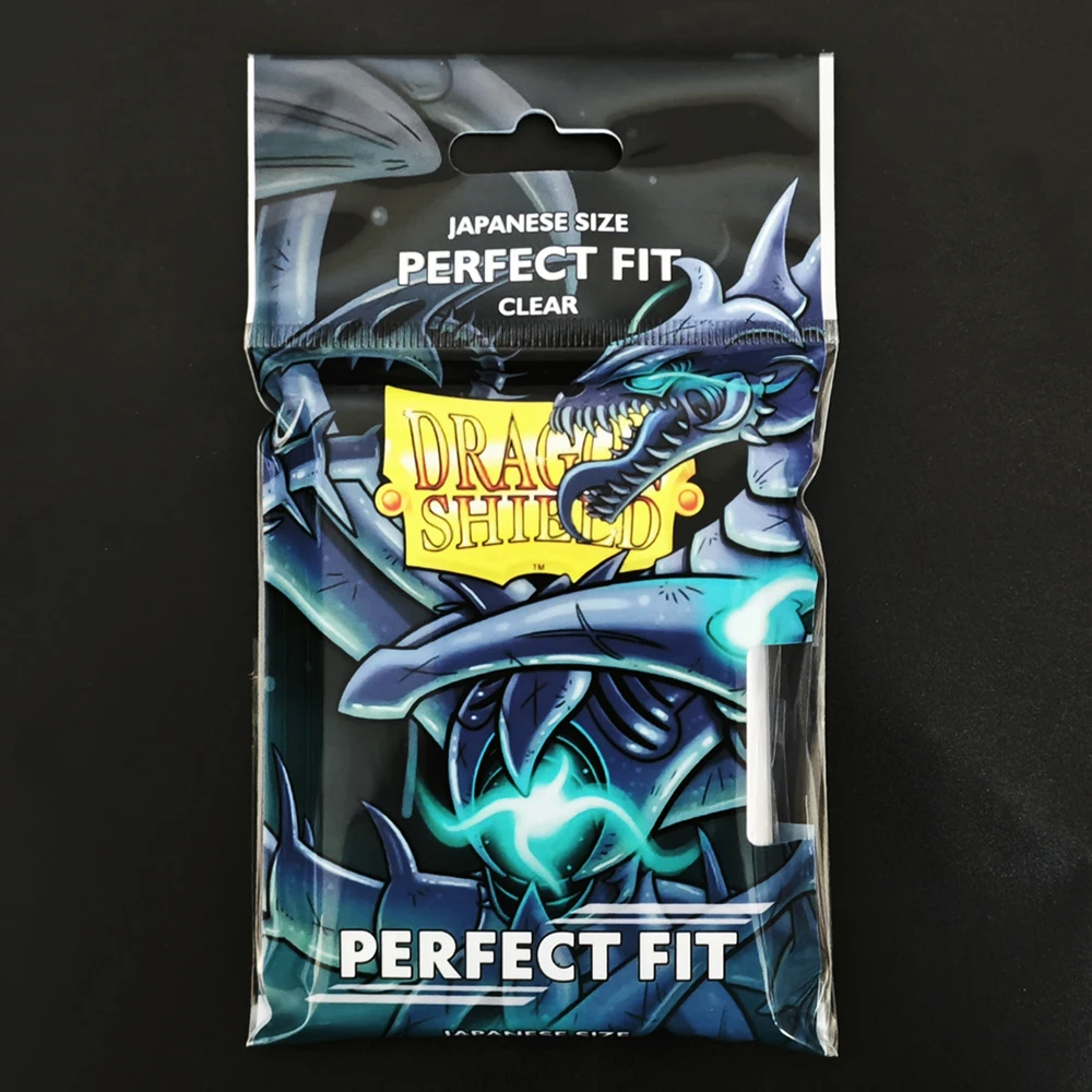 Dragon Shield Innenhüllen, transparent, japanische Größe, Kartenhüllen, Einzelpackung für YGO, kleine Tischspiele (100 Stück/Packung) – Detail 3