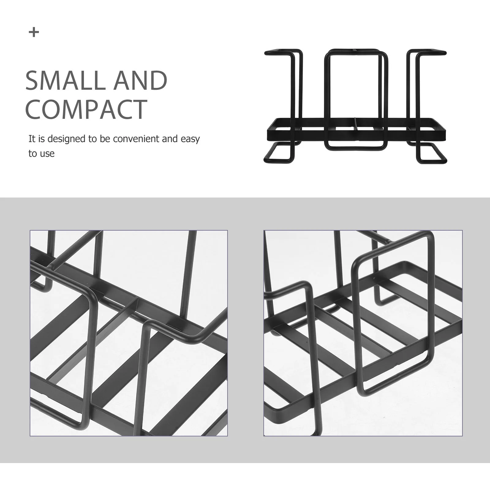 

Heavy Duty Iron Paper Holder Dispenser Cup Stand For Coffee Shop Home Use Wear-Resistant Desktop Organizer Reusable