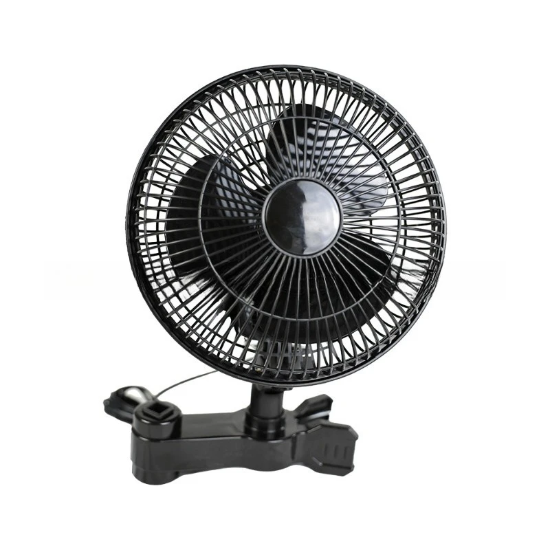 

Hot-selling plant growth tent fan, handheld clip fan, shaking head, large wind 3-speed adjustable