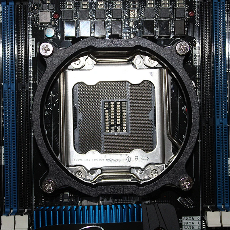 

2024 Новый круглый базовый кронштейн LGA2011, для материнской платы X299 X99 X79, радиатор процессора, фиксированная розетка с винтами для основания компьютера