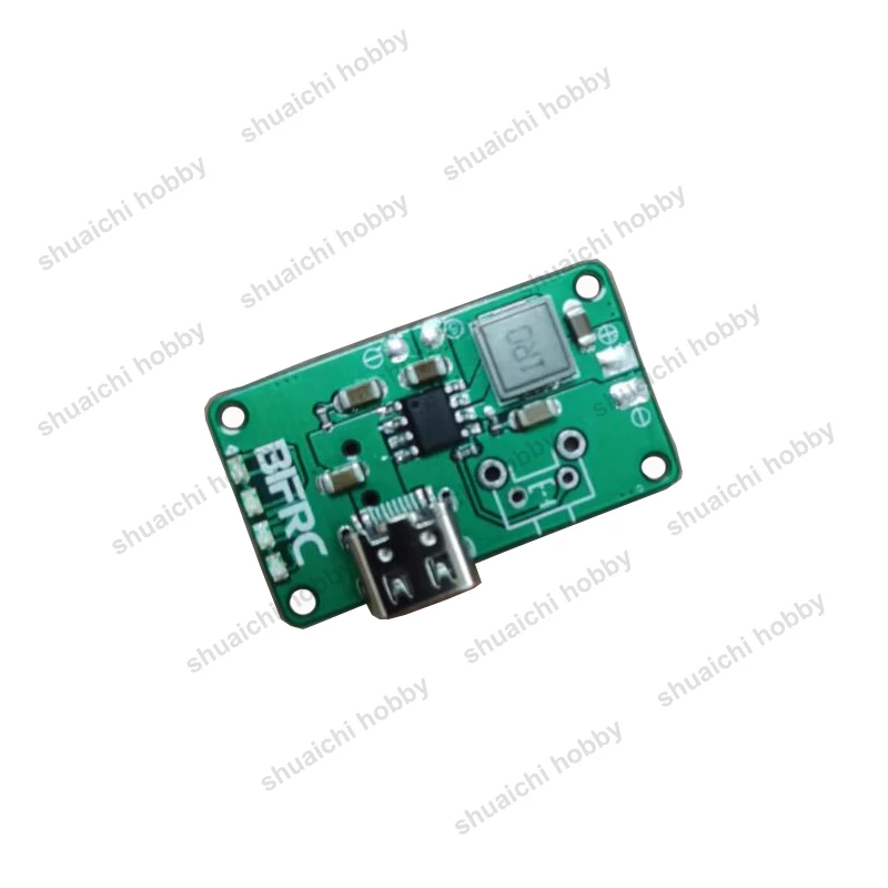 5PCS DIY Charging/Discharging Module 3.7V Charger Board 5V Discharge Management Module with type-C Interface for RC Drone