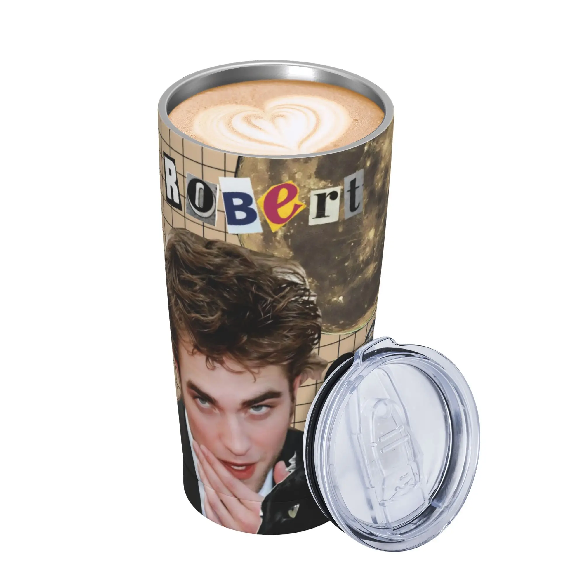 Edwards Cullen  Tumbler Vacuum Insulated  Thermal Cup Vacuum Flask Double Wall Mug Water Bottle 20oz