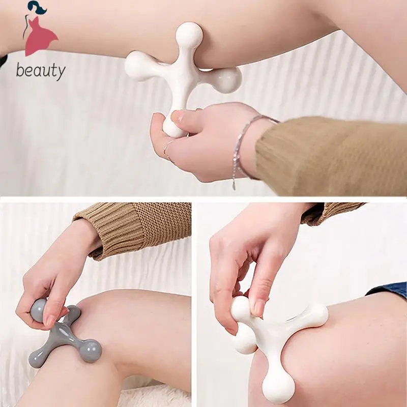 Mini Handheld Manual Massager Full Body Massage Tool For Waist Neck Foot Leg Head Waist Back Massage Tool Pain Relief Relaxation