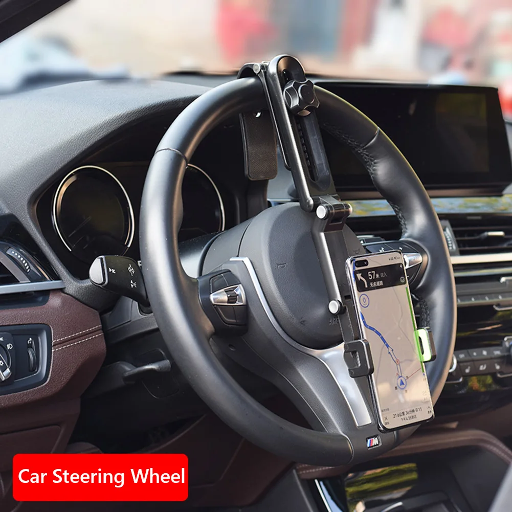 1080 Rotation Car Phone Holder Dashboard Rearview Mirror Sun Visor Mount Holder In Car Cell Phone GPS Navigation Bracket