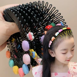 Cute Cartoon Animals Wave Hairbands Girls Children Kids Lovely Hair Comb Decorate Headband Hair Hoops Fashion Hair Accessories