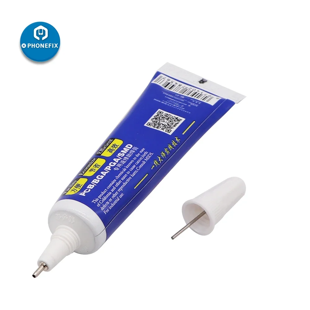 Mechanic TF350 Solder Paste 15ML No-Clean Hose Needle Soldering Paste Flux Lead-Free Antioxidant PCB Welding Oil for BGA Solder