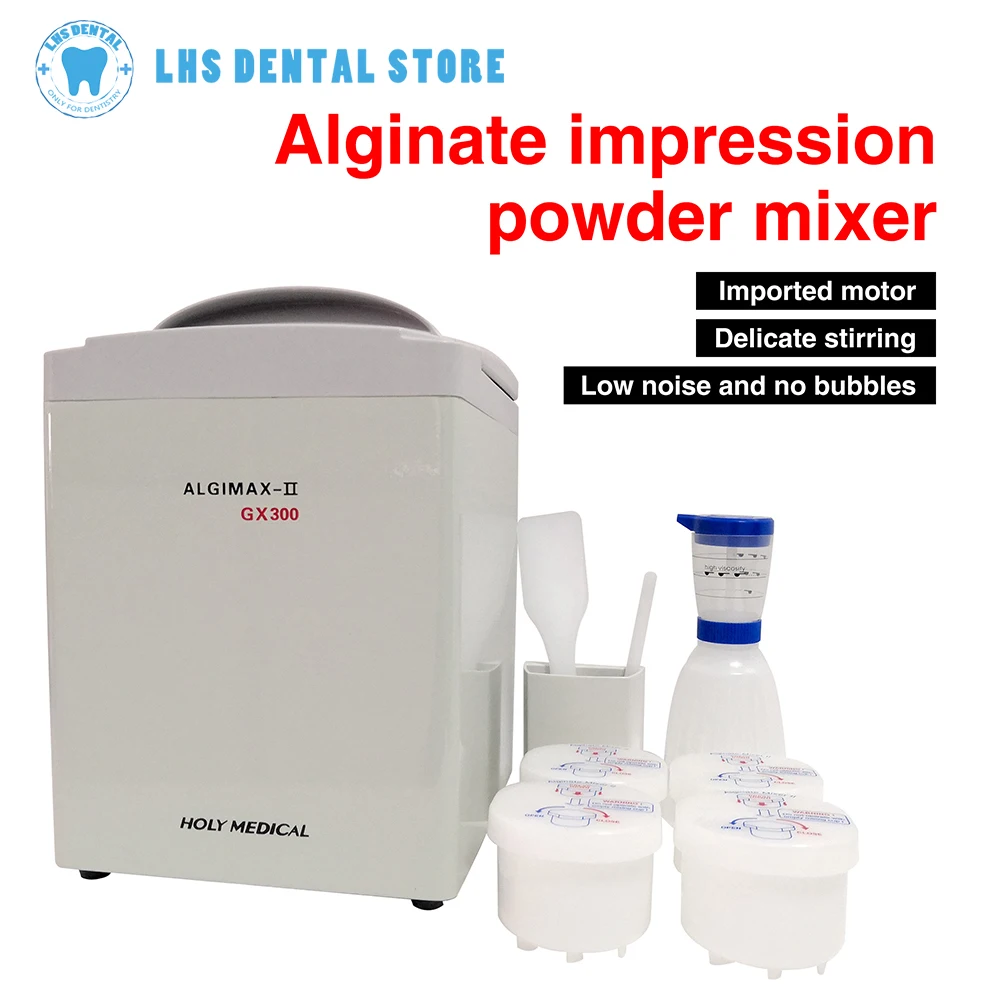 Dental Automatic Alginate Mixer Gypsum powder mixing Machine Dental Laboratory Equipment