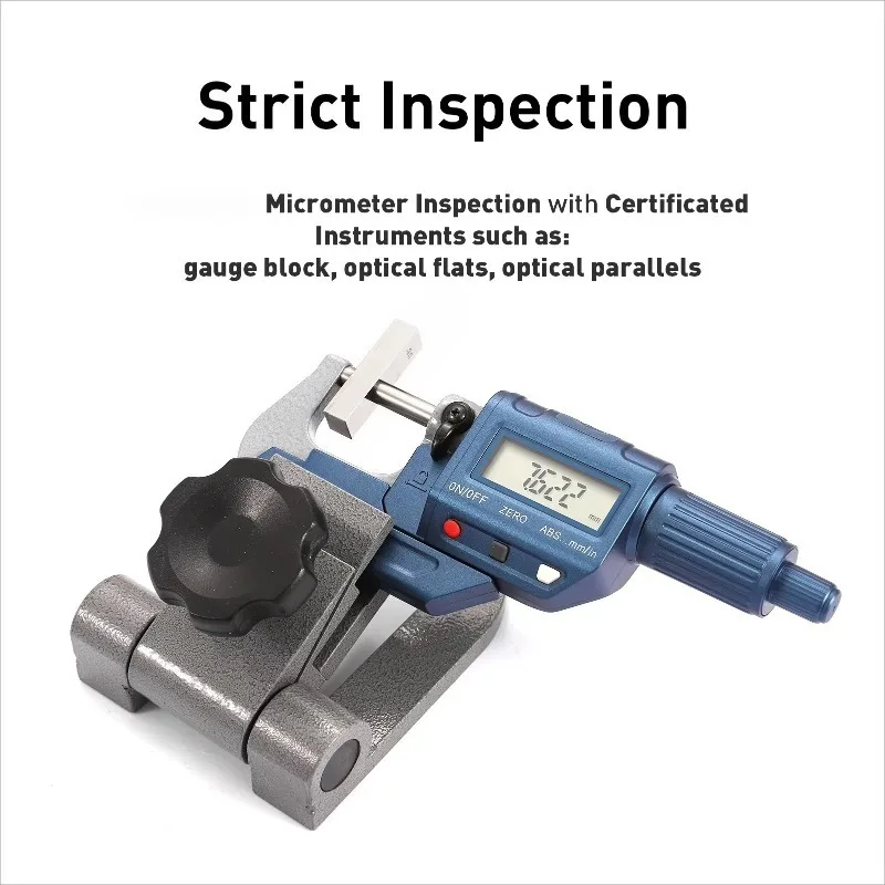

High Quality Digital outside Micrometer 0-25mm/25-50mm/50-75mm/75-100mm External Micrometer 300mm Exterior Measurement Tool