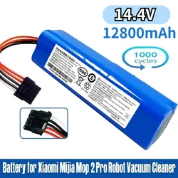 Sostituzione D099-4S2P batteria agli ioni di litio per Xiaomi Mi Robot Vacuum-Mop 2 Pro Vacuum-Mop 2 MJSTS1 C101 MJSTP 12800mAh