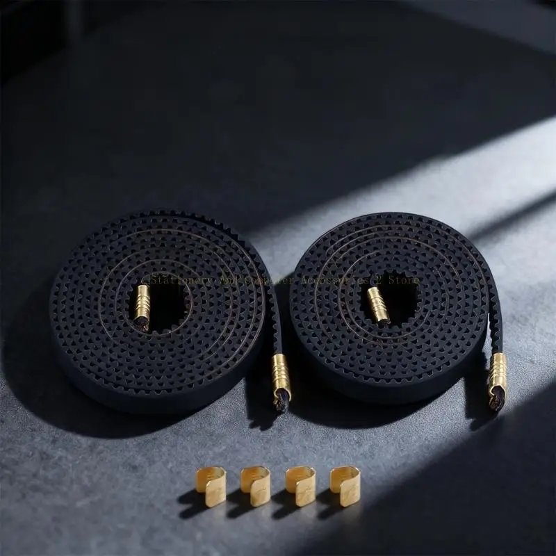 Precise Engineered XY Belt Replacement For 3D Printers Anti Slip Enhances Print Efficiency