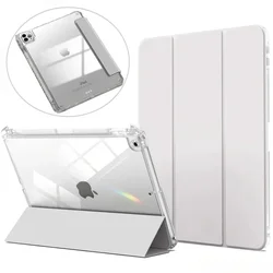 With Pencil Holder Case For Ipad Pro 11 12.9 13 2024 M2 M4 Cover Ipad 10.2 9.7 10.9 10.5 Air 4 5 10th 9th 8th 7th Gen Mini6 Capa