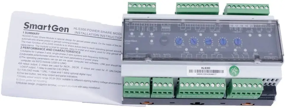 Módulo síncrono Smartgen HLS300, diseño especial para Grupo electrógeno Power Share