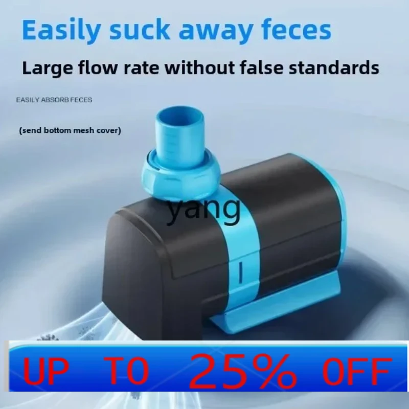 

CX Fish tank circulating water pump ultra-quiet frequency conversion submersible pump bottom suction 13 sets free shipping