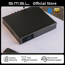 SMSL A300 Hi-res Power Amplifier 165W*2 BTL Mode Bluetooth 5.0 Support Passive Speakers & Active Subwoofers With Remote Control