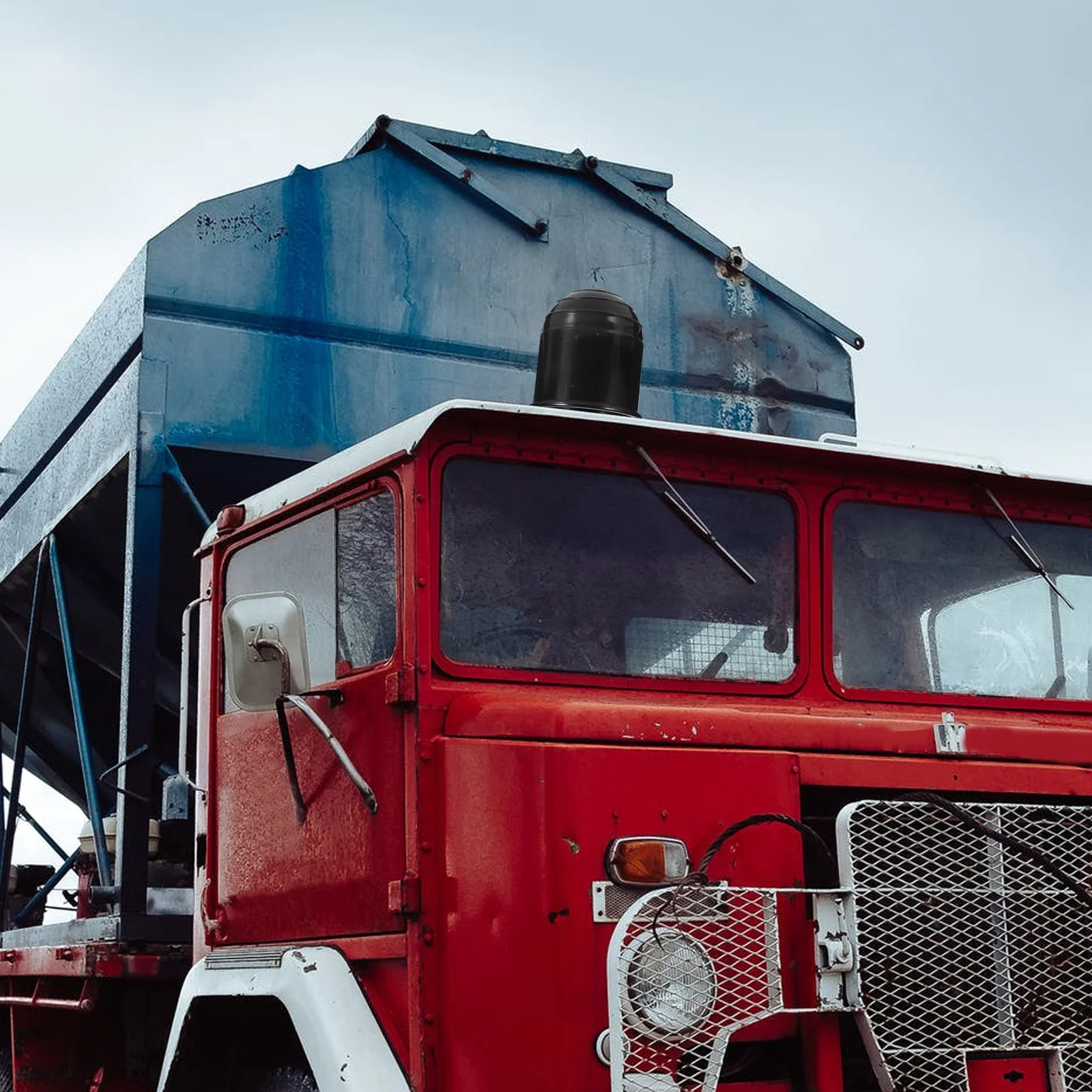 

4Pcs Trailer Ball Cover Nylon Towing Hitch Protective Cap Universal Fit for Car Coupling with Locking Ring Dirt Corrosion