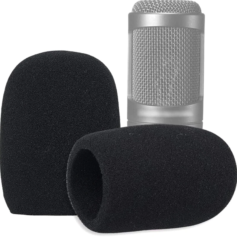 Juste de pare-brise pour micro, filtre anti-pop en mousse coupe-vent, pare-brise de microphone, Audio Technica AT2020, ATR2500, AT2035, ATße, AT4040, 1PC