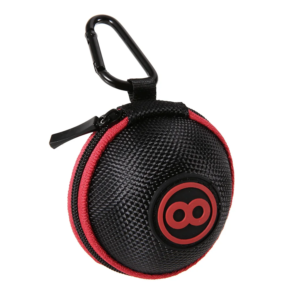 Durable Billiard Ball Bag Cue Ball Case Clip-on Attaching Pool Balls Holder Carrying Case Portable Billiards Protector Accessory