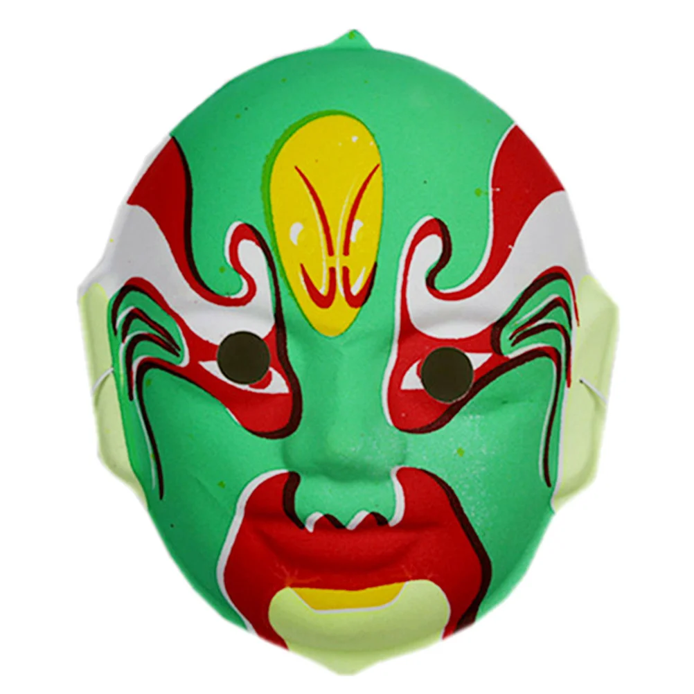 

3Pcs Peking Opera Masks Lightweight Durable for Kids Cosplay Halloween Party Performance Role Play Props Party Mask