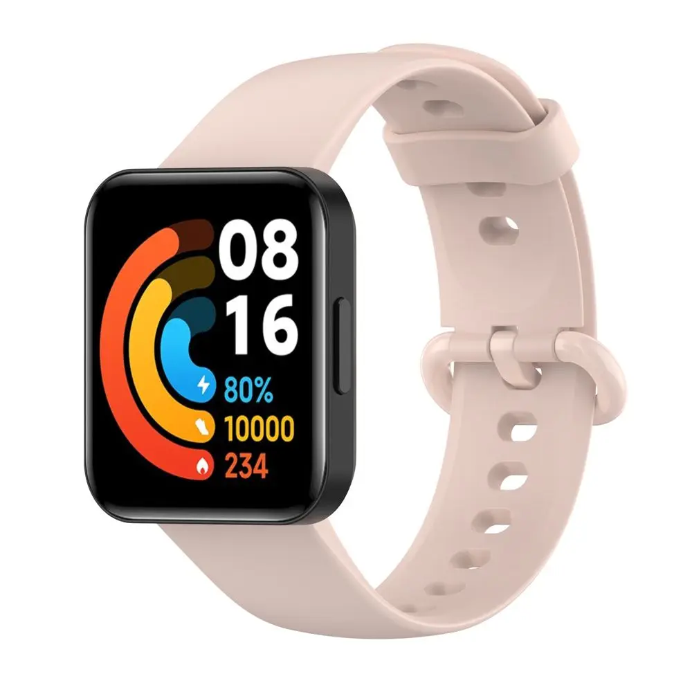 Silicone Replacement Strap For Xiaomi Watch 2 Lite Global Version Smart Watch Sports Bracelet Wristband For Redmi Watch 2 Strap