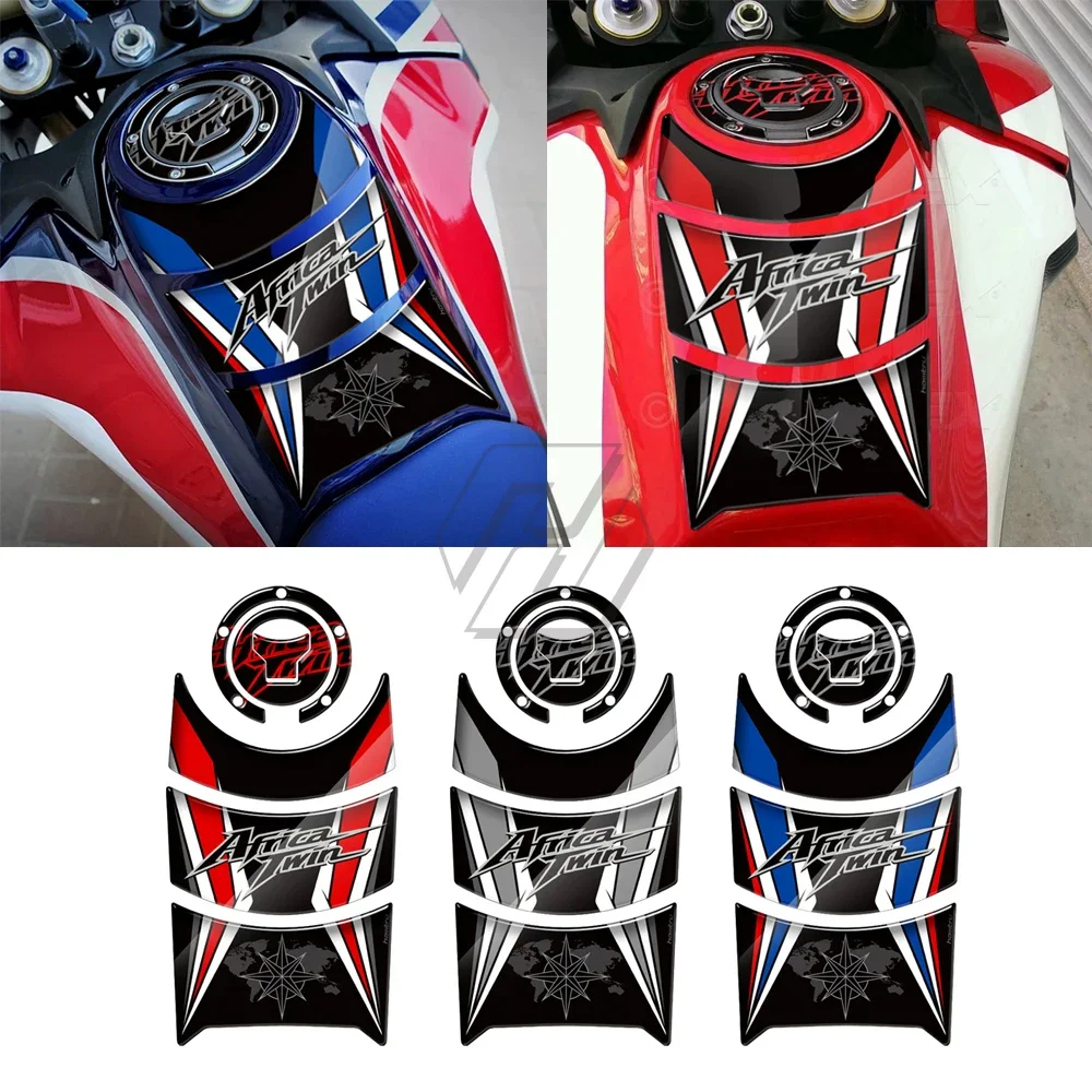

for 2016-2019 Honda CRF1000L Africa Twin 3D motorcycle fuel tank anti-slip and wear-resistant protective sticker