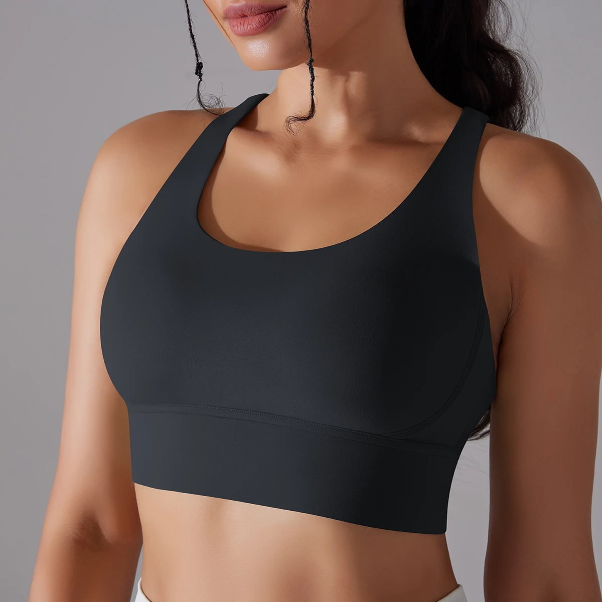 Frauen Yoga BraTank Tops für Fitness Nacktes Gefühl Sport Bh Gym Weste Frauen Leibchen Workout Unterwäsche Sportswear Outfit – Detail 24