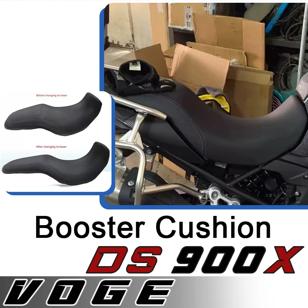 

For VOGE DS900X seat cushion, lower and thin seat cushion, modified to increase height and soft seat, thickened for voge ds900x