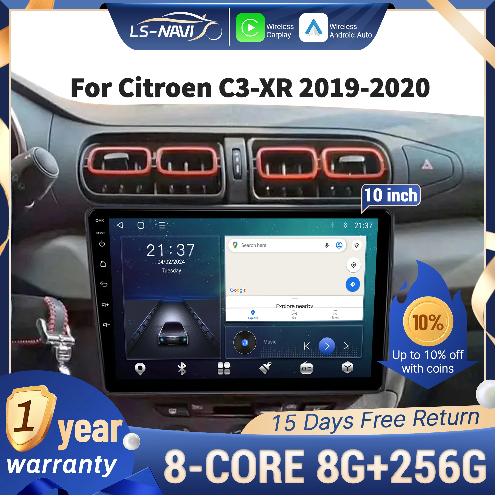 For Citroen C3-XR 2…