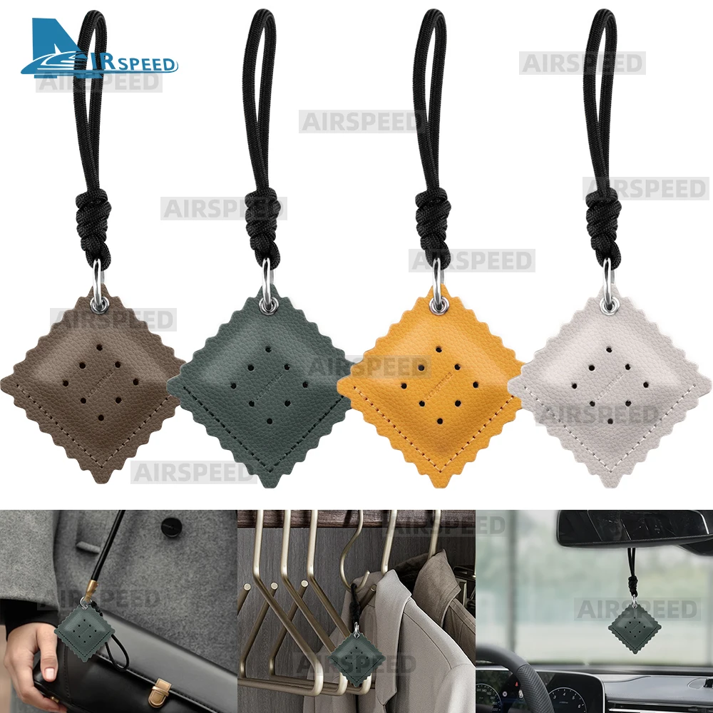 Car Interior Pendant Aromatherapy Room Deodorant Sachet Fragrance Air Freshener Biscuit Long-Lasting Car Rear View Hanging