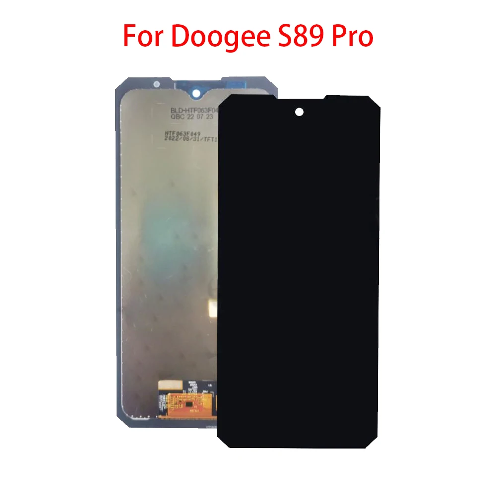 Imagem -04 - Display Lcd para Doogee S96 S98 S86 S89 S95 S96 S97 S88 Pro Mais Display Lcd de Toque Digitador da Tela Montagem Parte Substituição