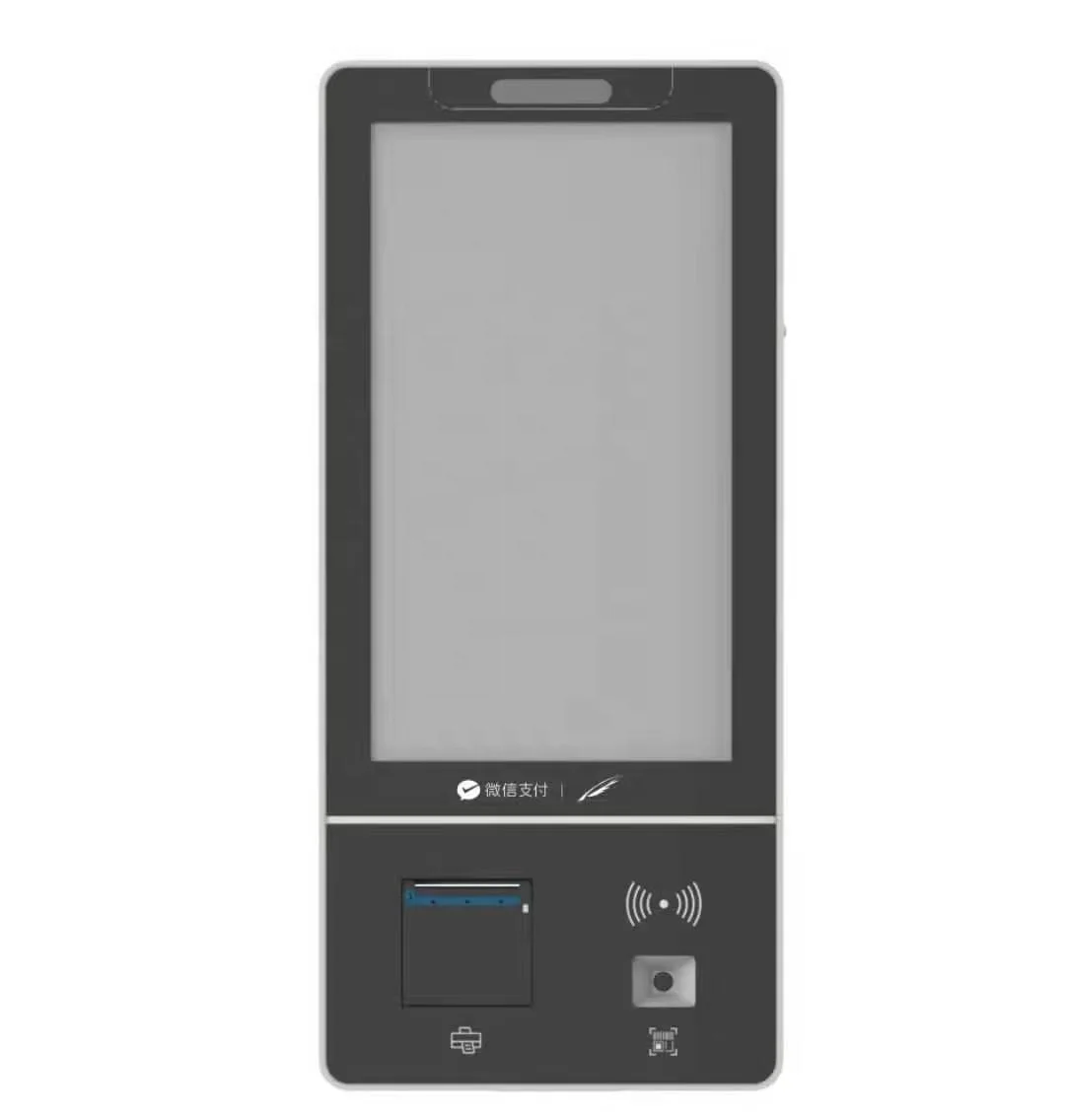Machine for Supermarket Self-Payment Self-Checkout Kiosk POS with 80MM Thermal Printer Android Wi-Fi Stand Kiosk