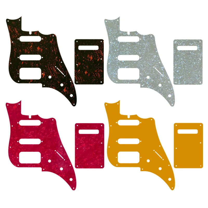 

Pleroo Custom Guirar Parts - For US A Set 6 String James Tyler Guitar Pickguard And Back Plate,Multicolor Options