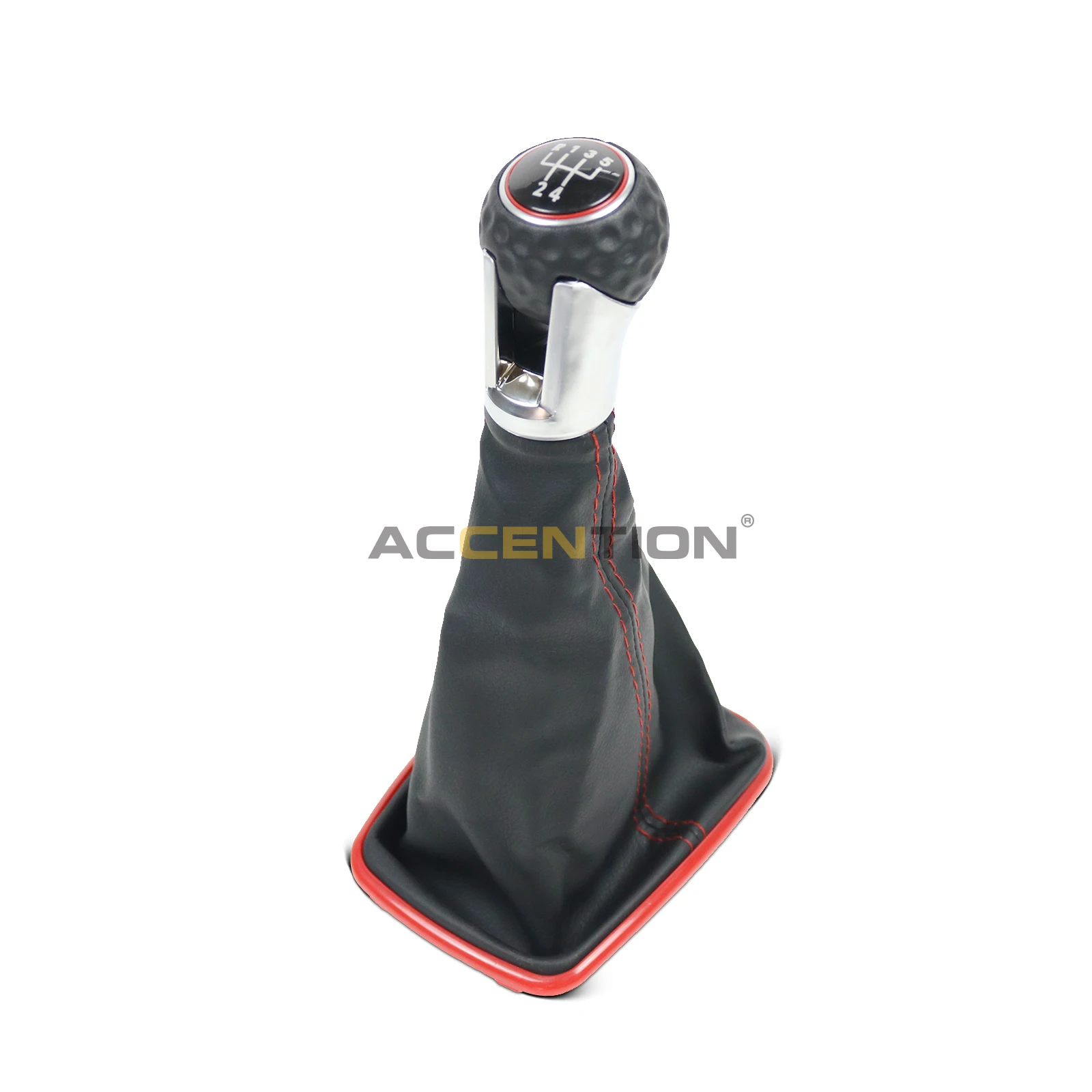 5 / 6 Speed Car Gear Shift Knob With Boot 12MM For Seat Leon 2000 2001 Toledo 1999 2000 2001