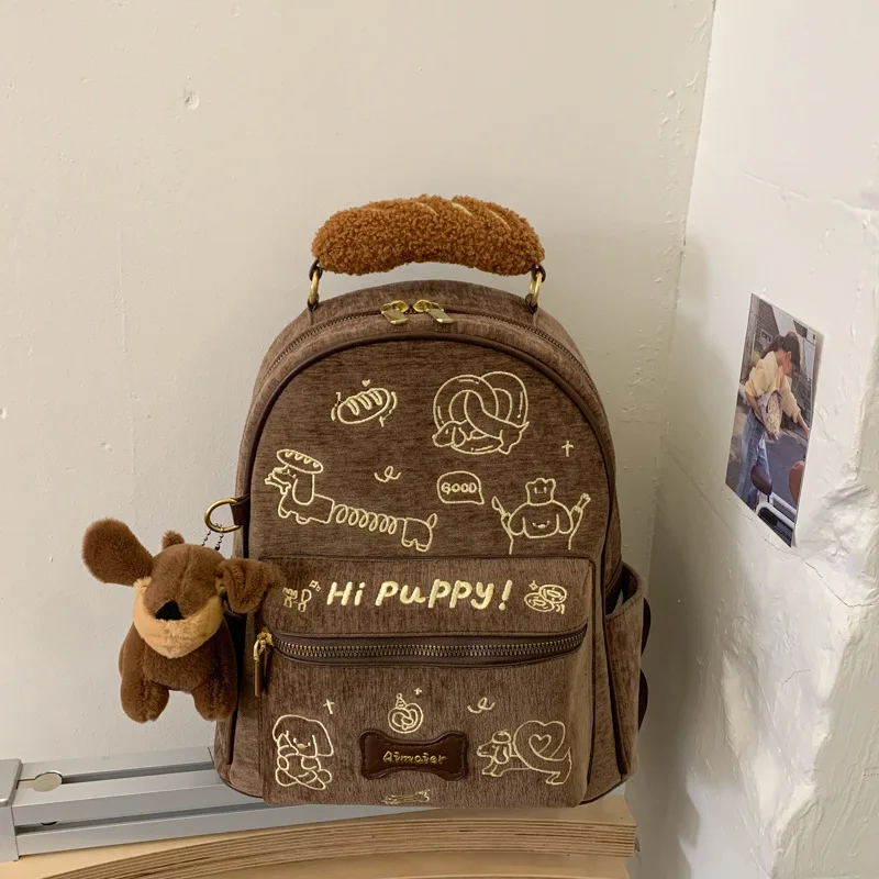 

Super popular American-style graffiti backpack for women2026New Trendy Large Capacity Student School Bag College Style Commuting