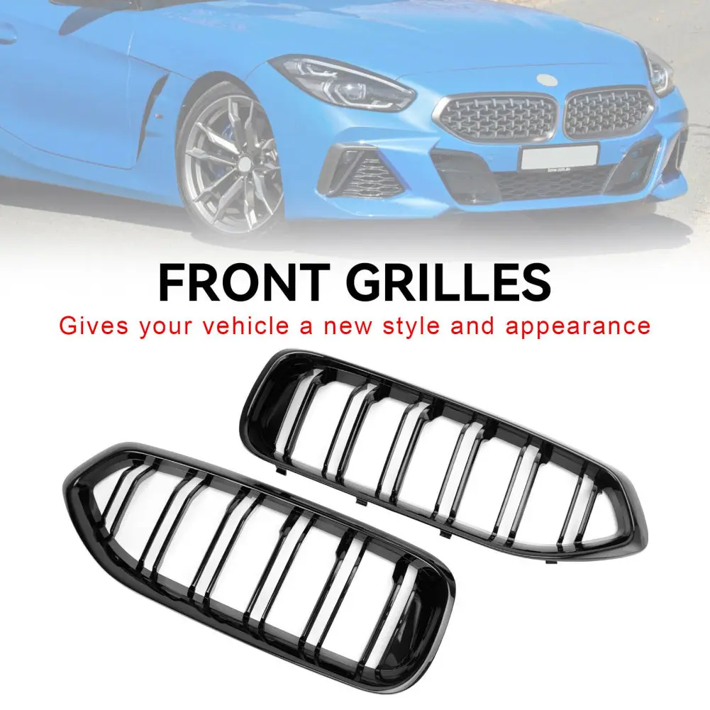 Przednia nerka grill podwójne listwy kompatybilne z G29 Z4 20I 30I M40I 2019-2022 zastępuje 51138091295 51138091296 akcesoria samochodowe