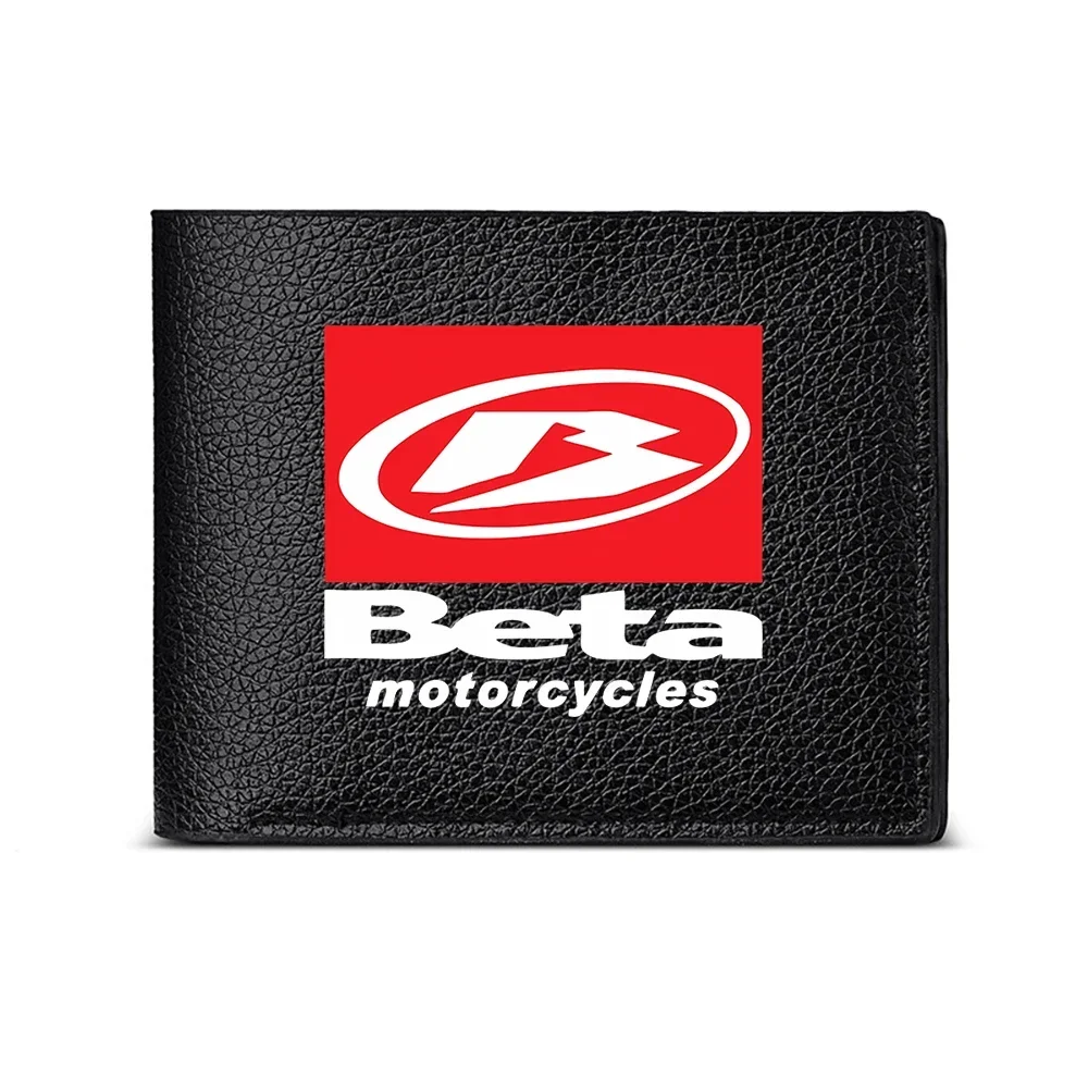 Beta Motorcycles Logo Men's Wallet Card Holder Casual Business Fashion Print Design Stylish Accessory For Everyday Use