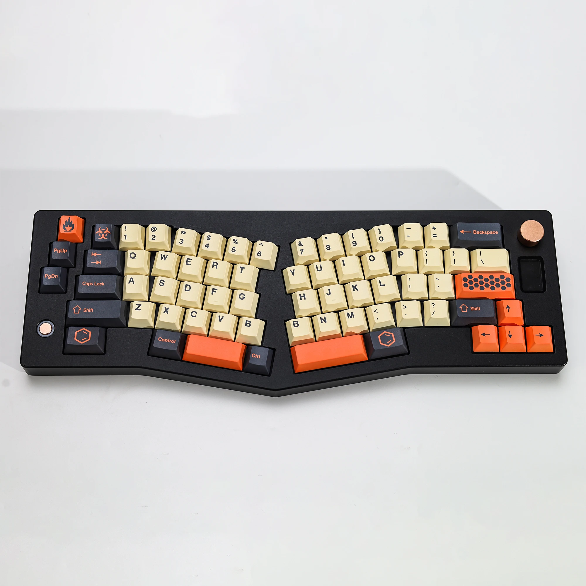 KBDiy GMK Tastenkappen Retro GMK Carbon Cherry Profil PBT Alice Tastenkappen Benutzerdefinierte DIY für MX-Schalter Gaming 60 Mechanische Tastatur KIT – Detail 5
