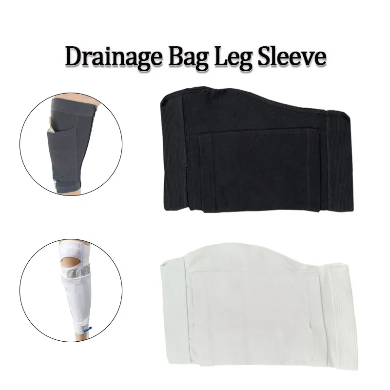 Adjustable Washable Urine Bag Leg Sleeve Portable Urinary Catheter Drainage Bag Holder Support Sleeve Urine Bag Protective Cover