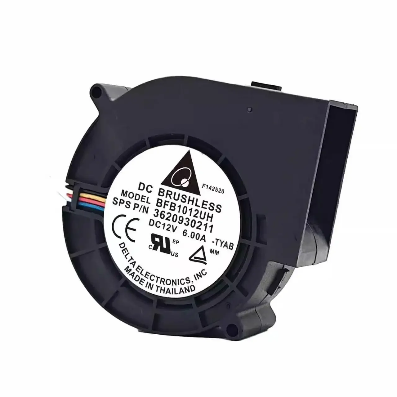 LY Original For Delta BFB1012UH 3620930211 DC 12V 6.00A 4-Wire PWM Centrifugal Blower Cooling Fan Server Miner Exhaust Cooler
