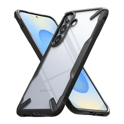 Ringke FusionX Case for SAMSUNG Galaxy S25 Clear Hard PC Back Flexible TPU Frame cover