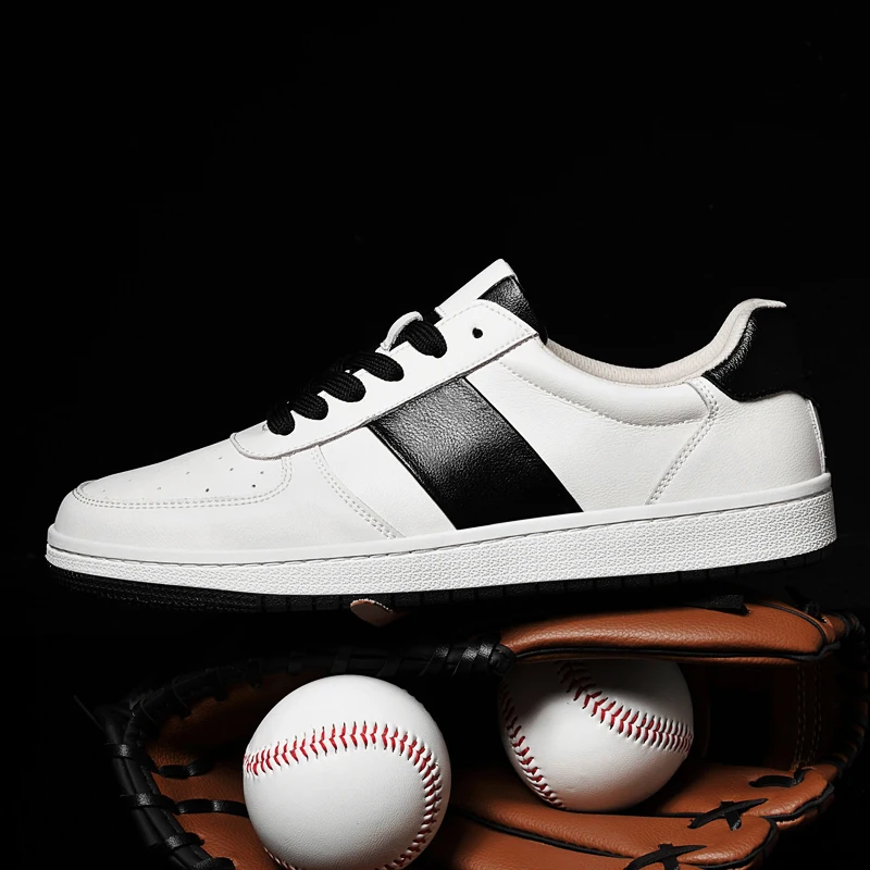 Новые летние повседневные мужские туфли для досок, деловые дышащие легкие спортивные белые туфли на толстой подошве с цветными блоками