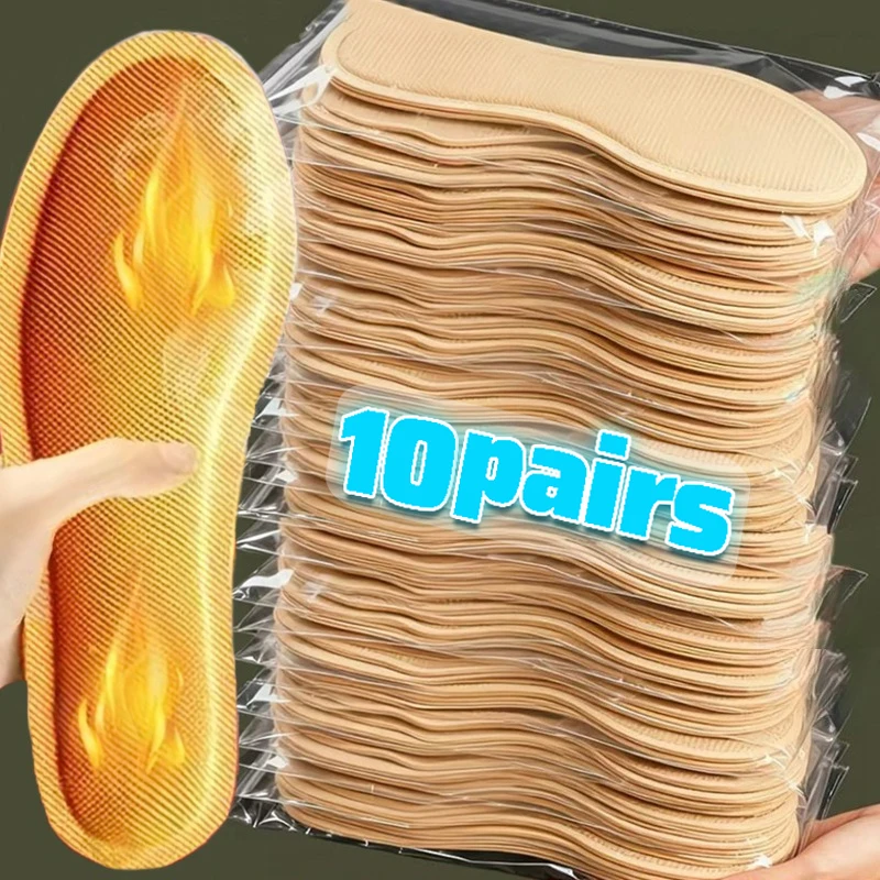 

1/10 пар термосамонагревающихся стельок для зимней обуви, ботинки, теплые стельки для ног, подушечки для женщин и мужчин, грелки для ног, зима на открытом воздухе