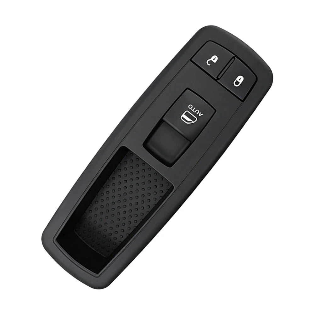 Auto Glass Regulator Front Door Switch OEM Standard Fitment Single Button Operation Black For Vehicle Maintenance
