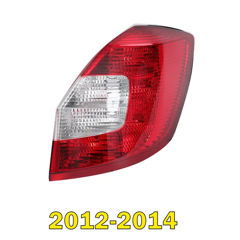 Exterior Accessories For Skoda Fabia 2008-2014 Rear Tail Light Warning Brake Light Signal Lamp Car Light Housing Without Bulbs